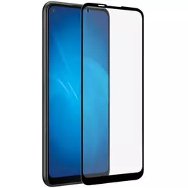 Защитное стекло Red Line Full Screen 3D для смартфона Samsung Galaxy A21s, чёрная рамка
