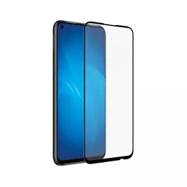 Защитное стекло Red Line Full Screen (3D) tempered glass для Huawei P40 Lite, черная рамка