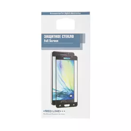 Защитное стекло Red Line Full Screen для Samsung Galaxy A71, черный