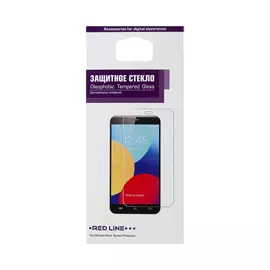 Защитное стекло Red Line Full Screen tempered glass для Xiaomi Redmi Note 8T, черный