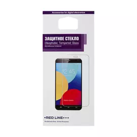 Защитное стекло Red Line Full Screen tempered glass для Xiaomi Redmi 8, черная рамка