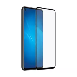 Защитное стекло Red Line Full Screen tempered glass для Xiaomi Redmi Note 9, чёрная рамка