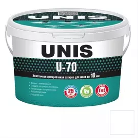 Затирка Unis u-70 белая с01 2 кг