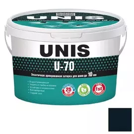 Затирка Unis u-70 графит с14 2 кг