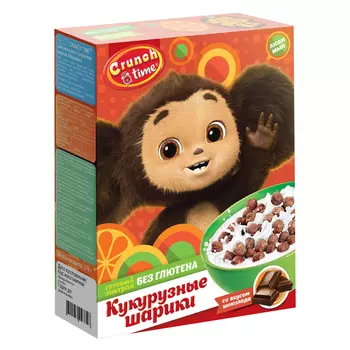 Завтрак сухой Crunch time чебурашка 170 г