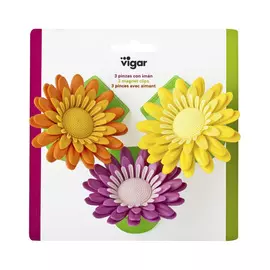 Зажимы для пакетов Vigar Flower Power 3 шт