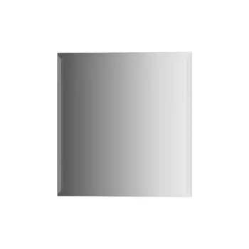 Зеркальная плитка Evoform с фацетом 10 mm квадрат 25х25 см; серебро