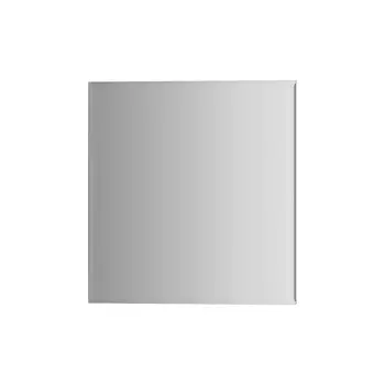 Зеркальная плитка Evoform с фацетом 5 mm квадрат 25х25 см; серебро