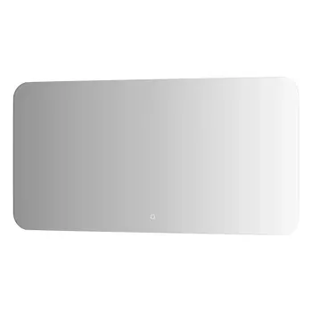 Зеркало Defesto Opti 120x60 34W с LED-подсветкой, сенсорный выключатель, теплый свет