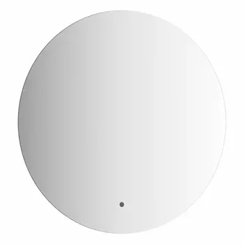 Зеркало Defesto Opti 12W с LED-подсветкой, ИК выключатель, теплый свет D50 см