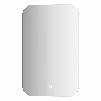 Зеркало Defesto Opti 40x60 17W с LED-подсветкой, сенсорный выключатель, нейтральный свет