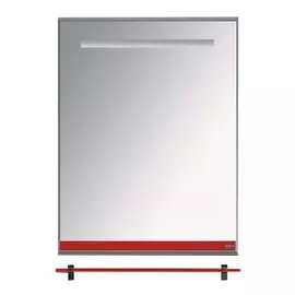 Зеркало Джулия 65 красное Мисти