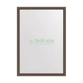 Зеркало в багетной раме Evoform орех 22 мм 48х68 см