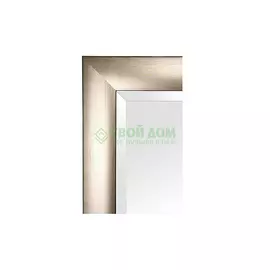 Зеркало с фацетом в багетной раме Evoform травленое золото 87 мм 46х56 см