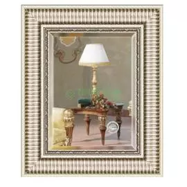 Зеркало с фацетом в багетной раме Evoform серебряный акведук 93 мм 47х57 см