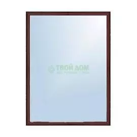 Зеркало в багетной раме Evoform махагон 22 мм 58х78 см