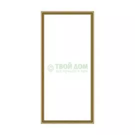 Зеркало в багетной раме Evoform бусы золотые 46 мм 72х152 см