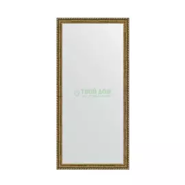 Зеркало в багетной раме Evoform золотой акведук 61 мм 74х154 см