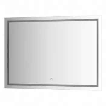 Зеркало Evoform со встроенным LED-светильником 29,5 W 100х70 см Сенсорный выключатель