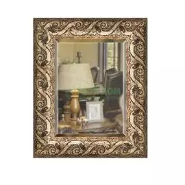 Зеркало с фацетом в багетной раме Evoform фреска 84 мм 46х56 см