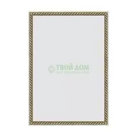 Зеркало в багетной раме Evoform витая латунь 26 мм 48х68 см