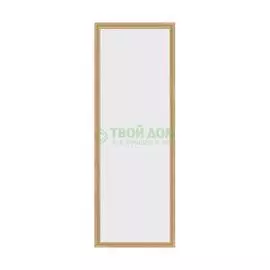 Зеркало в багетной раме Evoform клен 37 мм 50х140 см