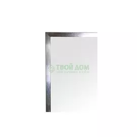 Зеркало в багетной раме Evoform сталь 20 мм 56х106 см