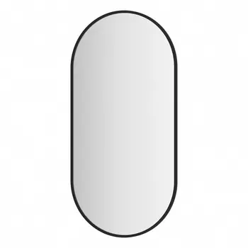 Зеркало Evoform в раме 40х80 см Черный цвет