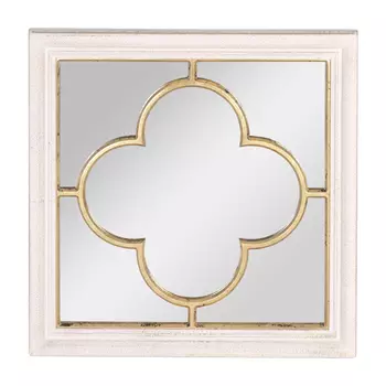 Зеркало Glasar белое 59x4x59 см