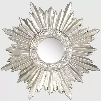 Зеркало Kimberley серебристое 19,5х1,4х19,5 см