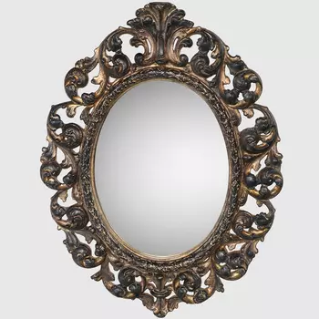 Зеркало Kimberley золотое 46,5х3,5х36 см