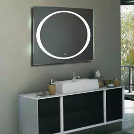 Зеркало Мисти стайл x2 100x80 с датчиком движения