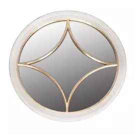 Зеркало настенное Glasar 80x4x80см золото