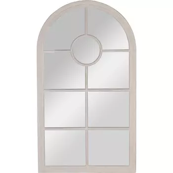 Зеркало-окно Glasar белое 140х4х80 см