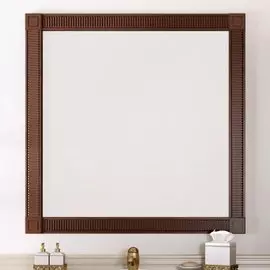 Зеркало Opadiris Фреско светлый орех 99х79 см