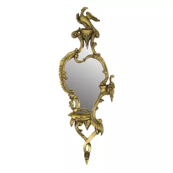 Зеркало правое Glasar в раме 27х51 см