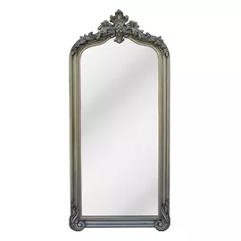 Зеркало Qingdao Besty в серебристой раме антик 92х200 см