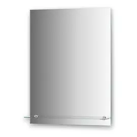 Зеркало Evoform с фацетом и полочкой 60х80 см