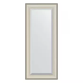 Зеркало с фацетом в багетной раме Evoform травленое серебро 95 мм 63х148 см