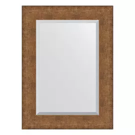 Зеркало с фацетом в багетной раме Evoform медная кольчуга 88 мм 57x77 см