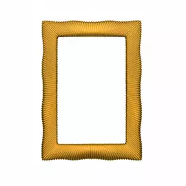 Зеркало с подсветкой Boheme Soho золотое 70х5х100 см