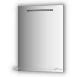 Зеркало Evoform с полочкой 55 см со встроенным LED-светильником 3,5 W 55x75 см