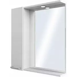 Зеркало-шкаф Акватон ронда 55 дуб сом