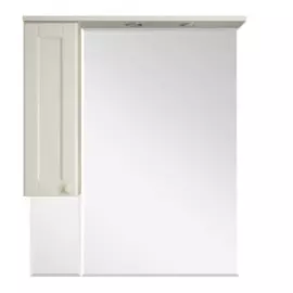 Зеркало-шкаф левое Мисти Латте - 85