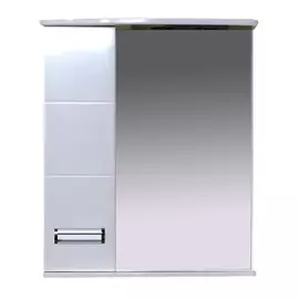 Зеркало - шкаф Селена - 60 левое Мисти П-СЕЛ02060-01Л