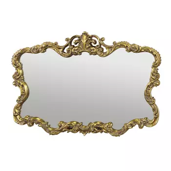 Зеркало Tengzhou Shengquan в золотистой раме 96.5х67.3х3 см