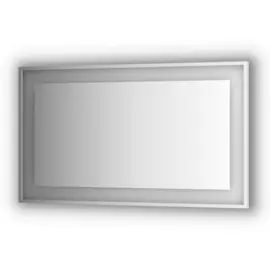 Зеркало Evoform в багетной раме со встроенным LED-светильником 31,5 W 130x75 см