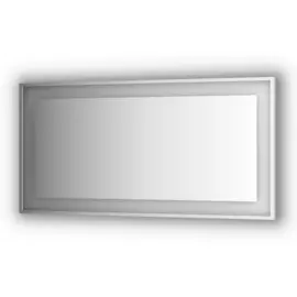 Зеркало Evoform в багетной раме со встроенным LED-светильником 35,5 W 150x75 см