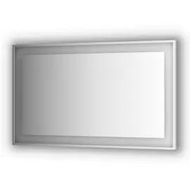 Зеркало Evoform в багетной раме со встроенным LED-светильником 38 W 150x90 см