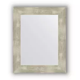 Зеркало в багетной раме Evoform алюминий 61 мм 41х51 см